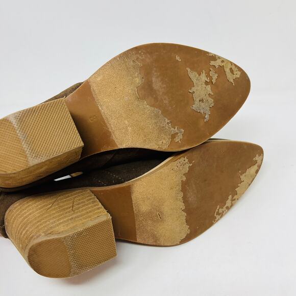 A Rider Girl Ankle Boot Shootie Bootie Metal Tipped Brown - 38 - Picture 4 of 8